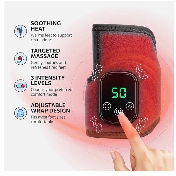 EM Sense Heating Foot Massager - Picture 4 of 5